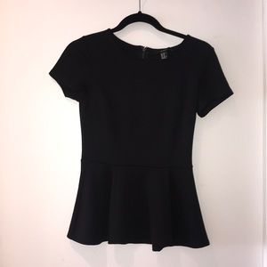 Forever21 peplum top - XS
